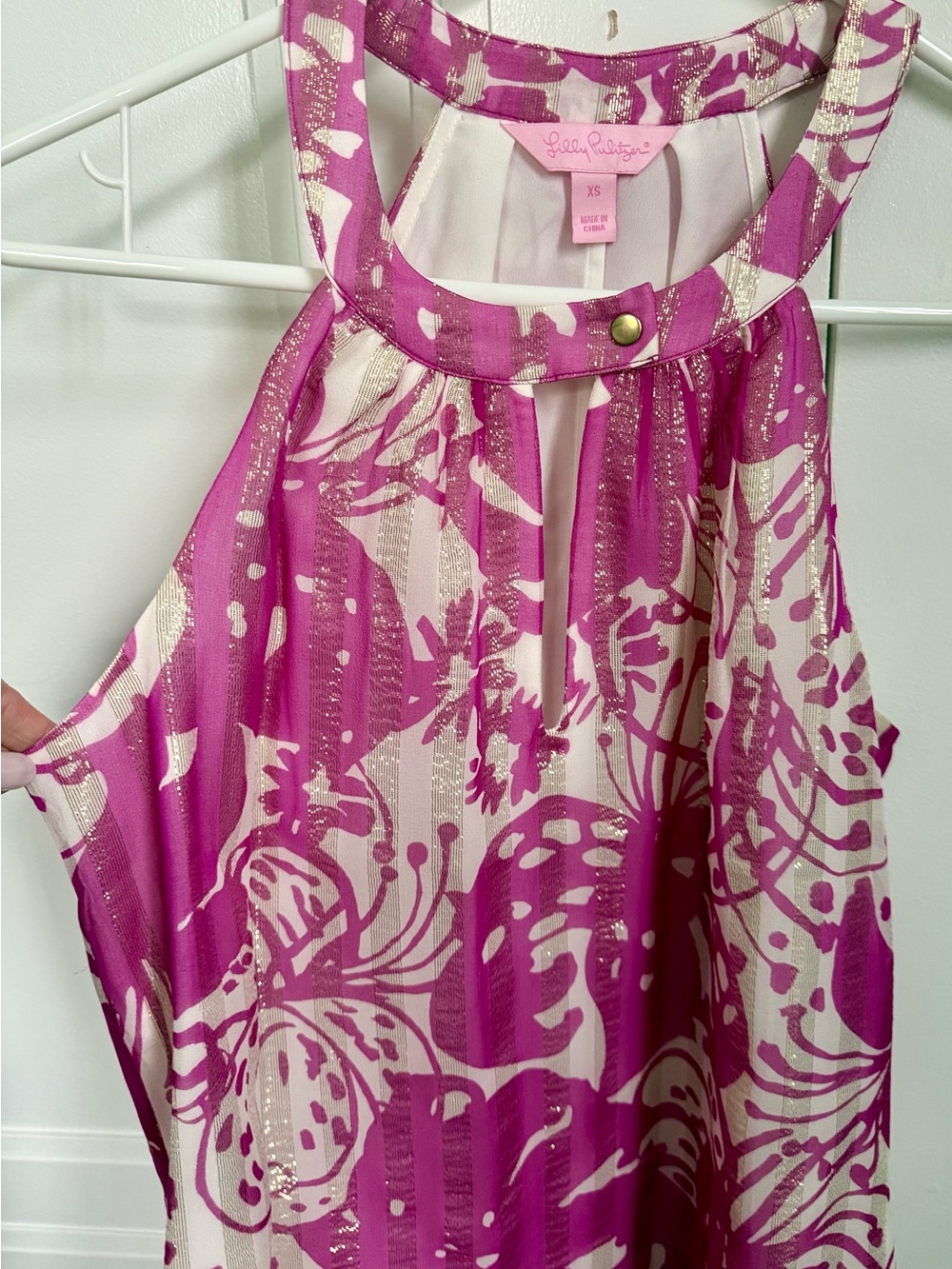 Lilly Pulitzer Rogan Halter Top - Picture 3 of 11